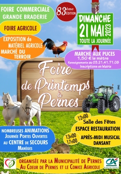 Foire du printemps - PERNES EN ARTOIS (62)